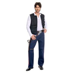 ANH A New Hope Han Solo Cosplay Kostüm Weste Hemd Hose
