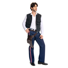 ANH A New Hope Han Solo Cosplay Kostüm Weste Hemd Hose