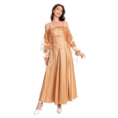 Padme Picknick Kleid Naberrie Amidala Summer Meadow Dress Cosplay Kostüm Set Cosplay Outfits