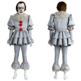 IT Movie ES Pennywise The Clown Outfit Cosplay Kostüm Karneval