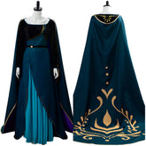 Königin Anna Kleid Cosplay Kostüm Set