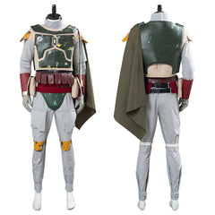 Kopfgeldjäger Boba Fett The Book of Boba Fett Uniform Cosplay Halloween Karnval Kostüm