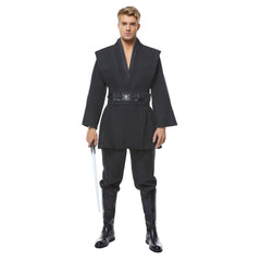 Anakin Skywalker Cosplay Kostüm Schwarz Version ohne Umhang
