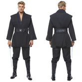Anakin Skywalker Cosplay Kostüm Schwarz Version ohne Umhang
