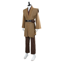 Kenobi Jedi Knight TUNIC Cosplay Kostüm Braun Version B