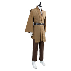 Kenobi Jedi Knight TUNIC Cosplay Kostüm Braun Version B