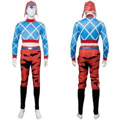 Jotaro Kujo JoJo's Bizarre Adventure Golden Wind Guido Mista Cosplay Kostüm Set