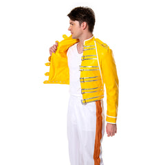 Freddie Mercury Jacke aus Band Queen Cosplay Kostüm Version B