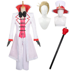 Lucifer Morningstar Kostüm Set Hazbin Hotel Lucifer Cosplay Outfits