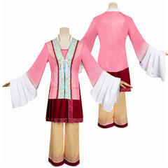White Snake 3 Fangzhu Baoqing Embers rosa Hanfu Cosplay Outfits