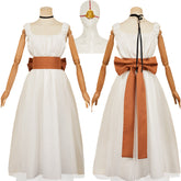 The Ugly Stepsister Elvira weiß Kleid Cosplay Outfits