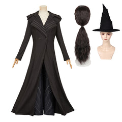 Elphaba Kostüm Wicked: For Good (2025) Elphaba schwarz Cosplay Kostüm