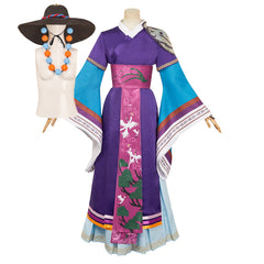 Dämonenjägerin lila Cosplay Outfits