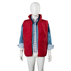 Zurück in die Zukunft Back To The Future Marty McFly rote Jacke Cosplay Kostüm