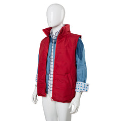 Zurück in die Zukunft Back To The Future Marty McFly rote Jacke Cosplay Kostüm