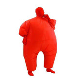 Erwachsene Fatsuit Inflatable Aufblasbares Kostüm Jumpsuit Rot