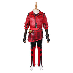 Kinder Mädchen Descendants 2024 The Rise of Red Cosplay Kostüm Version A