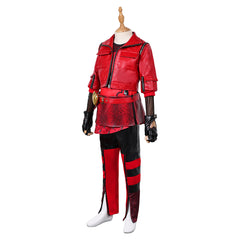 Kinder Mädchen Descendants 2024 The Rise of Red Cosplay Kostüm Version A