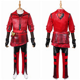 Kinder Mädchen Descendants 2024 The Rise of Red Cosplay Kostüm Version A
