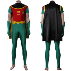 Teen Titans Robin Cosplay Kostüm Jumpsuit Halloween Karneval Outfits