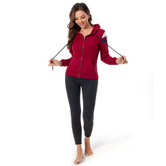 WandaVision Scarlet Witch Hoodie Cosplay Kostüm Halloween Karneval Outfits