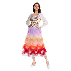 Lucy Gray Baird Kleid Die Tribute von Panem The Ballad of Songbirds and Snakes Lucy Kostüm