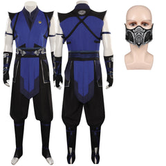 Mortal Kombat Sub-Zero Cosplay Kostüm Halloween Karneval Outfits