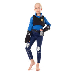 Kinder Zootopia 2 Judy Cosplay Kostüm Polizei Uniform Halloween Karneval Outfits