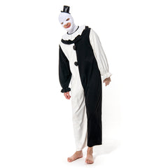 Terrifier 2 Art the Clown Cosplay Kostüm Outfits Halloween Karneval Jumpsuit