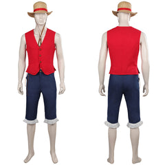Kinder Serie One Piece Monkey D. Luffy Cosplay Kostüm