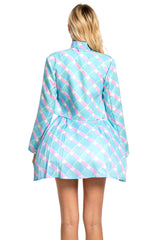 Barbie 2023 Margot Robbie blaues Kleid Cosplay Kostüm Halloween Karneval Outfits