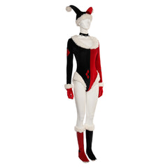 Harley Quinn Weihnachten Kostüm Damen Weihnachtskostüm