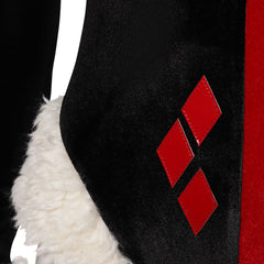 Harley Quinn Weihnachten Kostüm Damen Weihnachtskostüm