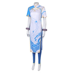 Street Fighter SF Chun-Li Kampfuniform Cosplay Kostüm Halloween Karneval Outfits