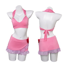 FINAL FANTASY VII REBIRTH Aerith Gainsborough rosa Bikini Bademode 2tlg. Badeanzug