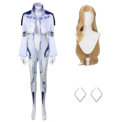 Dagger M-Rival weiß Jumpsuit Cosplay Outfits