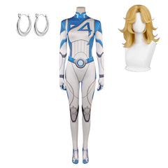 Invisible Woman Kostüm M-Rivals Dr. Susan "Sue" Storm-Richards Cosplay Outfits