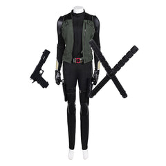 Thunderbolts Yelena Belova schwarz Kostüm Cosplay Outfits
