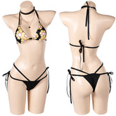 Final Fantasy Tifa Lockhart Sommer Z2tlg. Badeanzug Damen Bademode