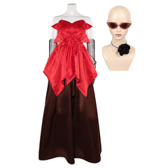 Freaky Friday Anna Coleman rot Ballkleid Cosplay Kostüm