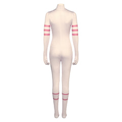 Hazbin Hotel Angel Dust weiß Jumpsuit Cosplay Outfits