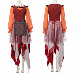 Hocus Pocus Mary Sanderson Cosplay Kostüm Kostüm Damen