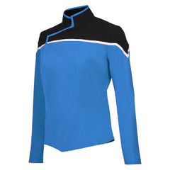 Star Trek: Lower Decks Blau Uniform Oberteil Cosplay Kostüm