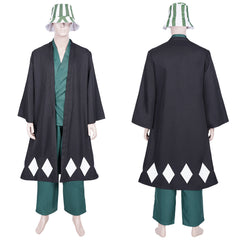 Kisuke Urahara Mantel Bleach Cosplay Halloween Karneval Kostüm
