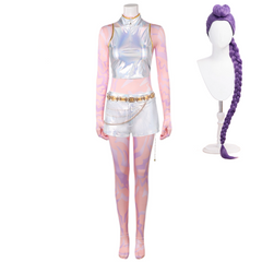 K-Pop Demon Hunters girls Group HUNTRIX Rumi Cosplay Kostüm Set