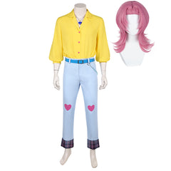 Boygroup Dämon Romance gelb Kostüm Cosplay Outfits