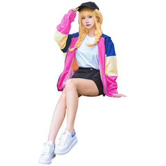 Ya Boy Kongming Tsukimi Eiko Cosplay Kostüm Halloween Karneval Outfits