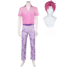 Boygroup Dämon Abby rosa Kostüm Set Dämon Abby Cosplay Outfits