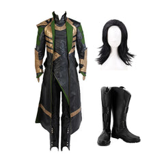 Loki Thor The Dark Kingdom Insgesamt Set Cosplay Kostüm