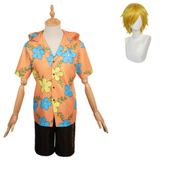 Egghead Arc One Piece Sanji Cosplay Kostüm Sanji Outfits
